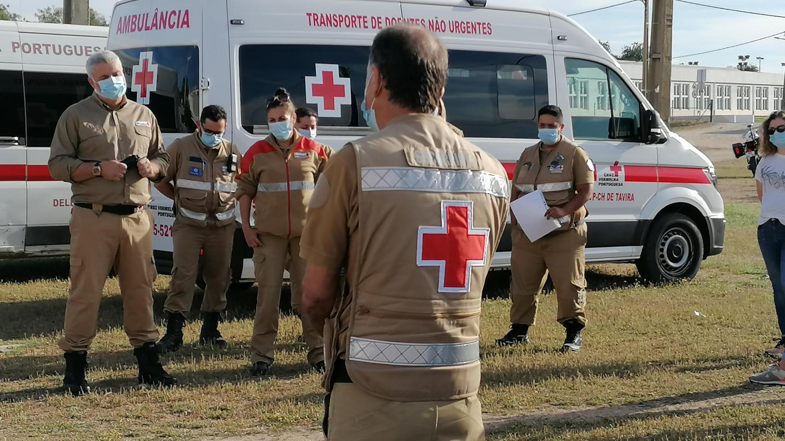 Desfile no Dia Internacional da Cruz Vermelha 2021