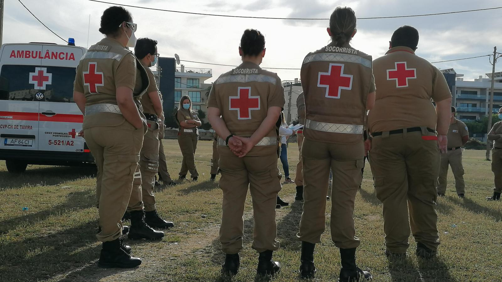 Desfile no Dia Internacional da Cruz Vermelha 2021