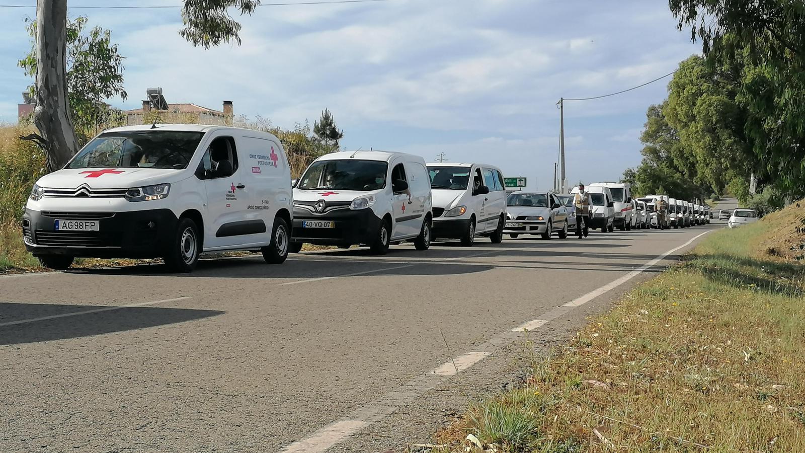 Desfile no Dia Internacional da Cruz Vermelha 2021