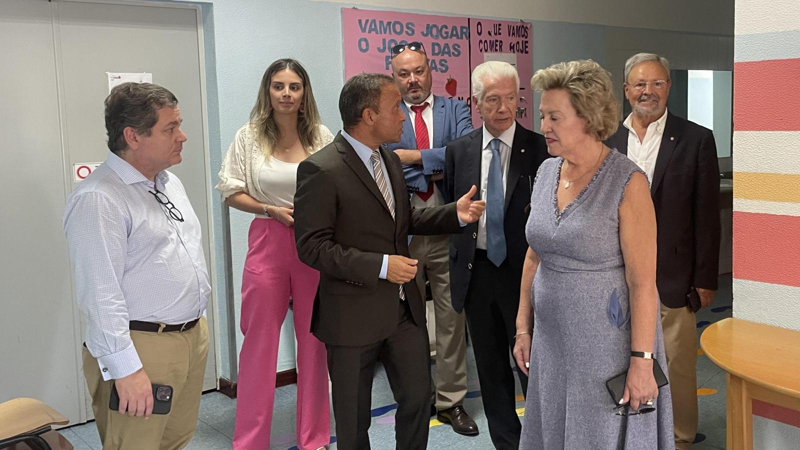 President of the Portuguese Red Cross, António Saraiva, visits Tavira Humanitarian Center