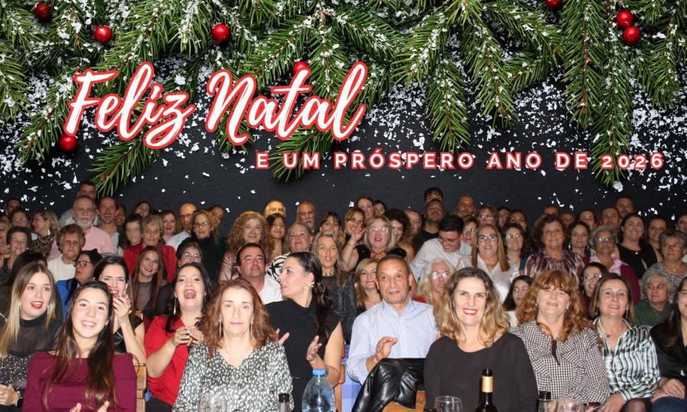 Merry Christmas and a Happy New Year 2026 postcard