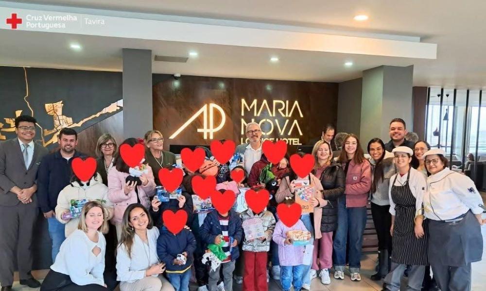 Hotel Maria Nova gives a special moment to the children of the Casa de Acolhimento do Centro de Apoio Integrado a Crianças 