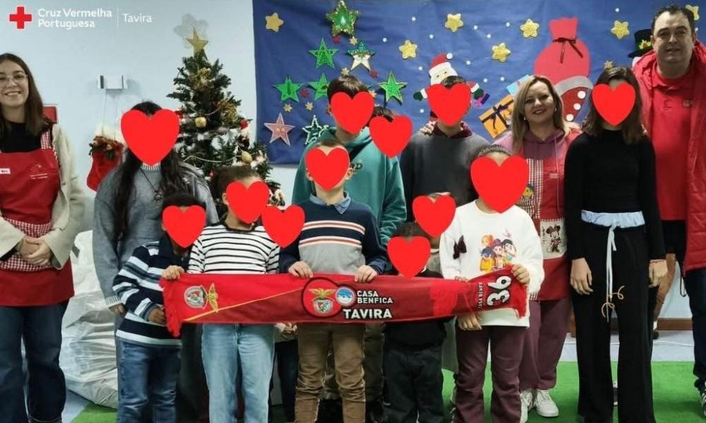 Casa do Benfica brings joy to the children of the Casa de Acolhimento