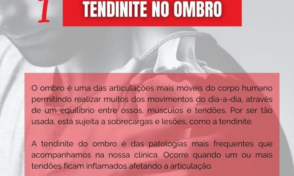Condition 1 – Tendinitis