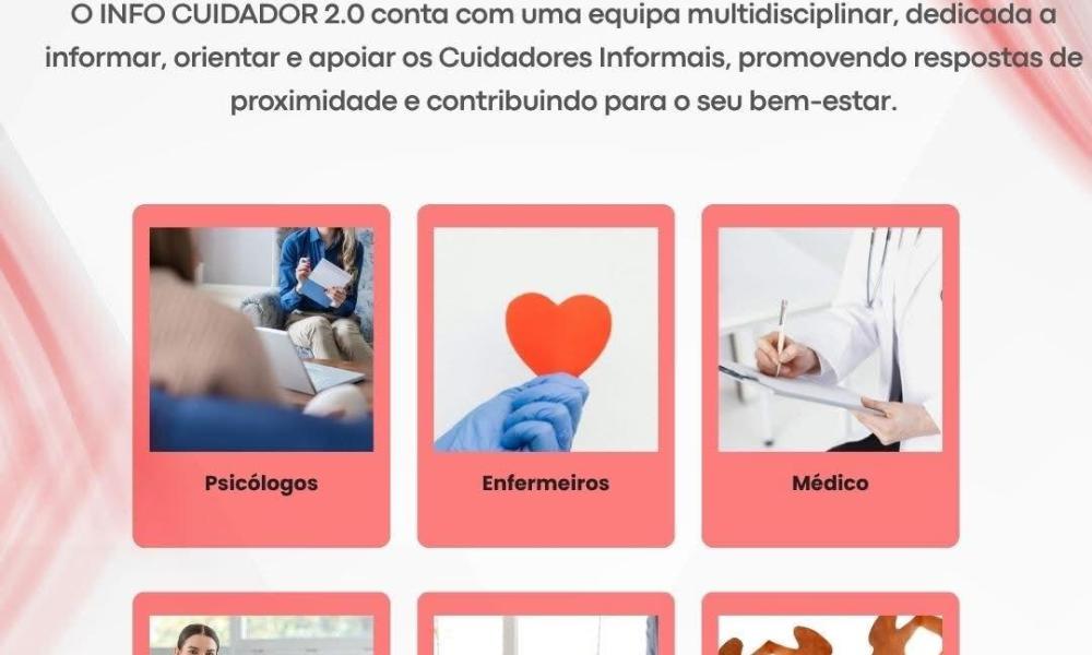 Uma equipa multidisciplinar ao serviço dos cuidadores informais!